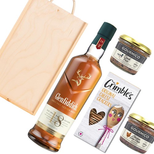 Glenfiddich 18 Year OldSingle Malt Whisky And Pate Gift Box